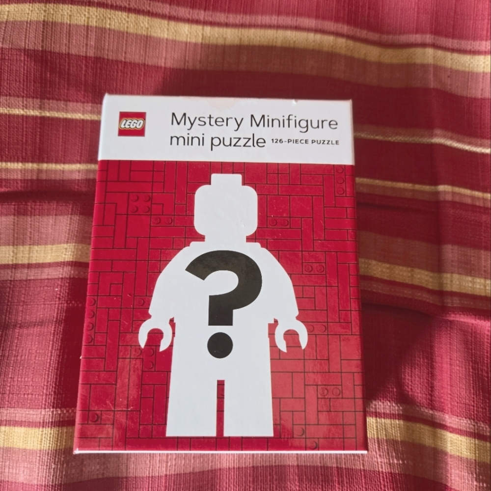 LEGO Mystery Minifigure Mini Puzzle Open Box 126 Piece Puzzle Complete